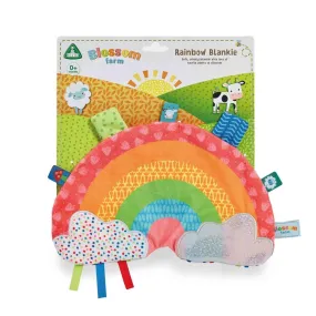 Early Learning Centre Blossom Farm Rainbow Taggie Blankie