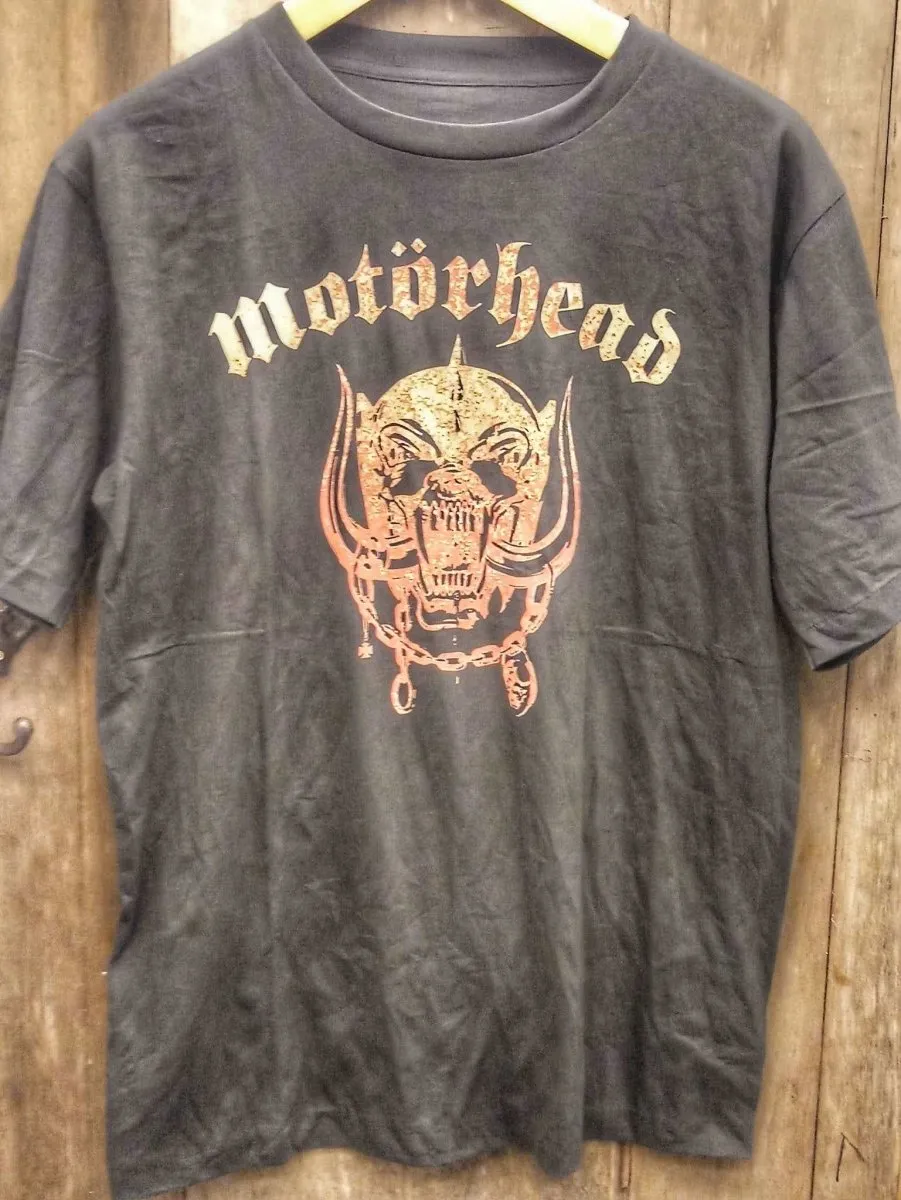 Explosive Motörhead T-Shirt with Captain Boot Tag: Unleash the Rock 'n' Roll Fury!