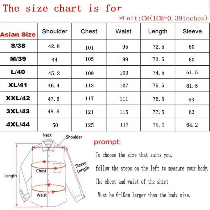 Fashion Shirt Casual Blended Cotton