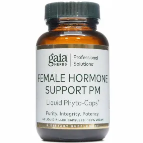 Female Hormone Support PM 60 liquid phyto-caps by Gaia Herbs Pro