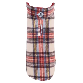 Fleece | Fargo Tan & Teal Plaid