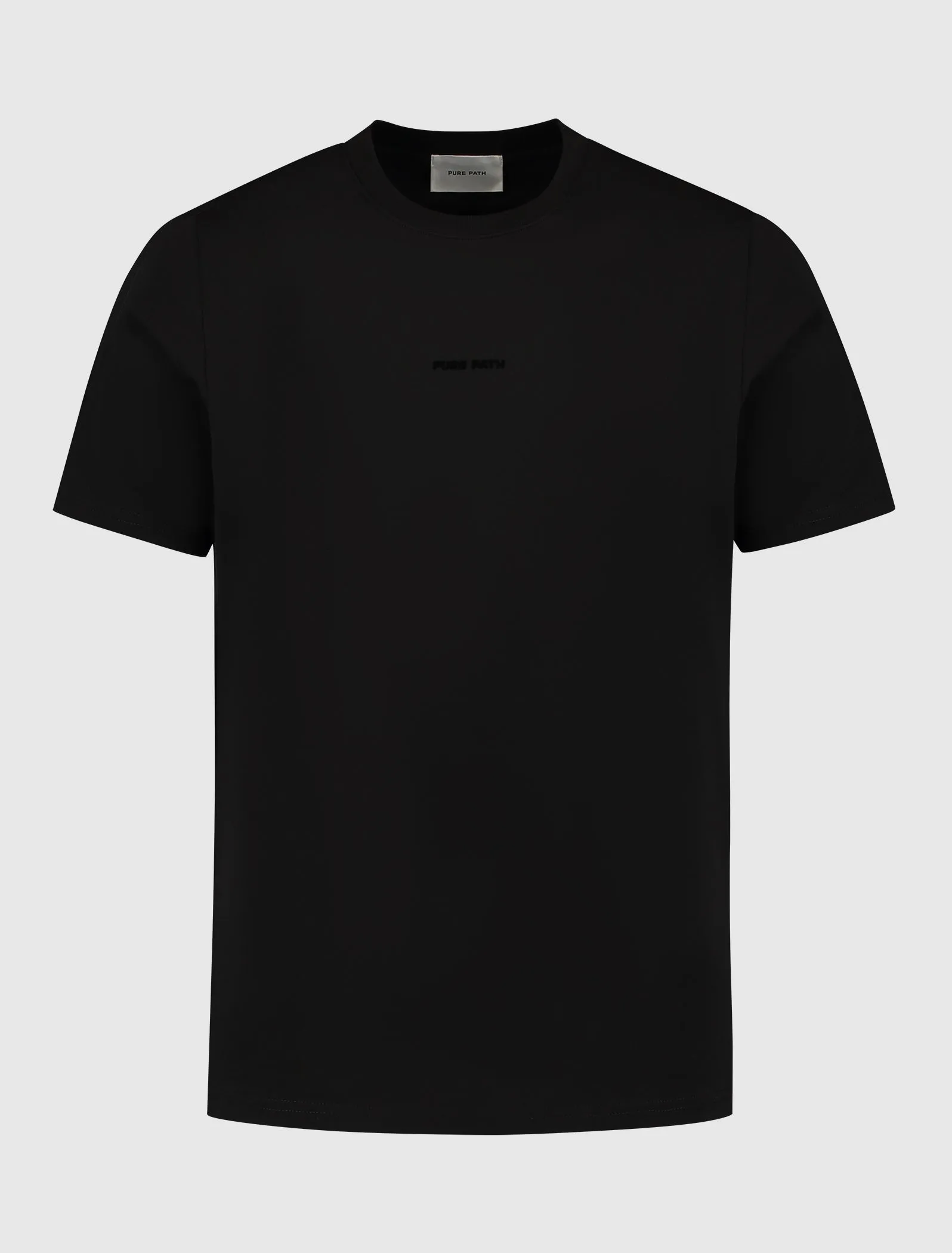 Flock Logo T-shirt | Black