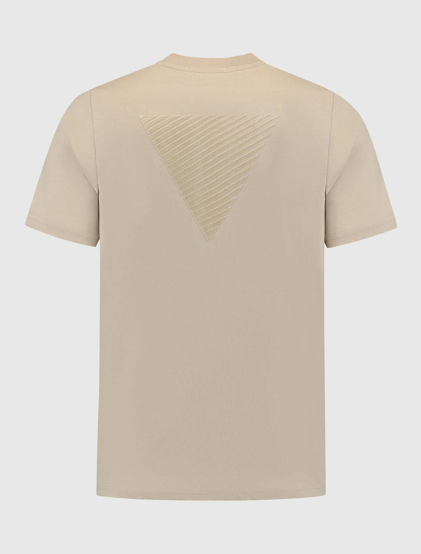 Flock Logo T-shirt | Sand