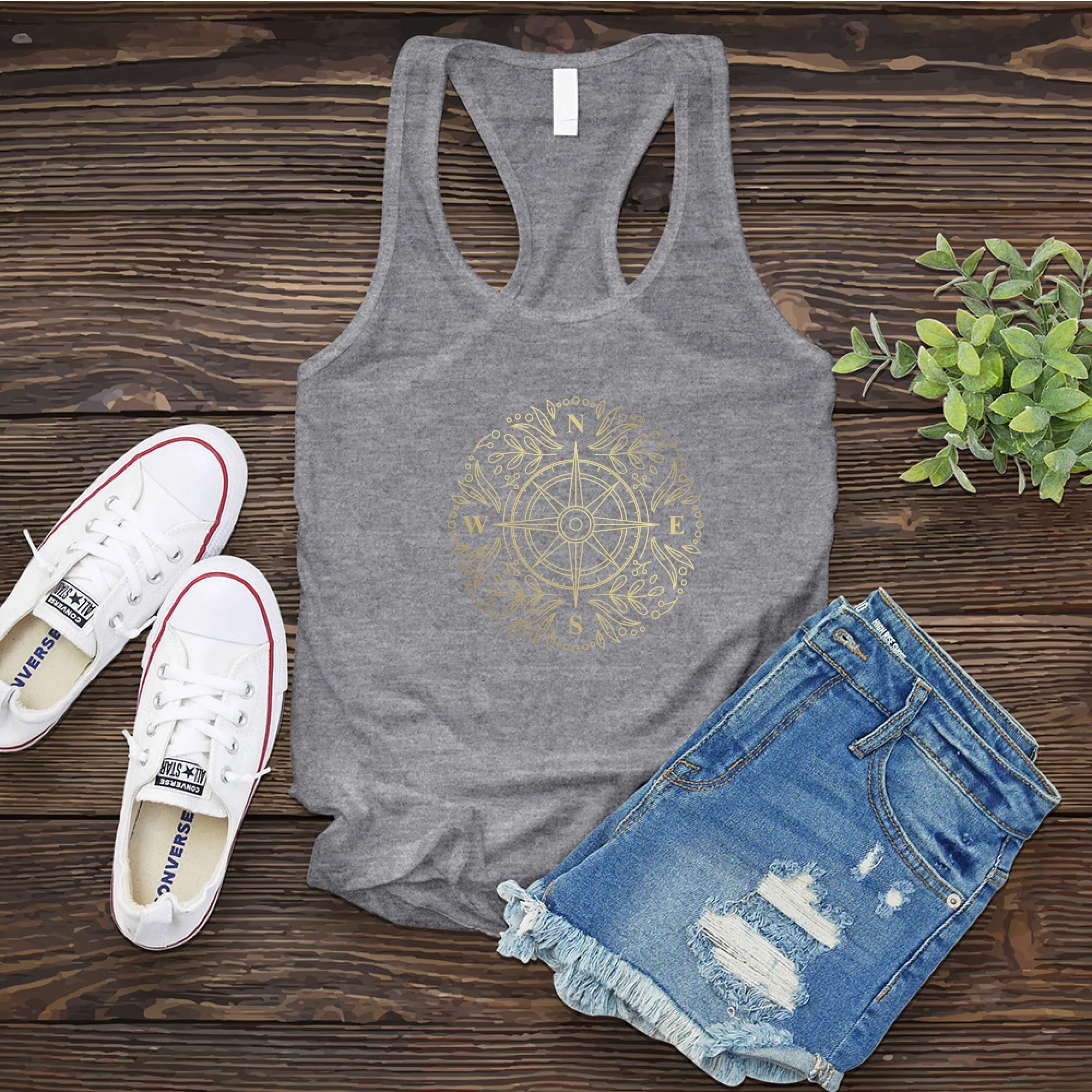 Flora Compass Women's Tank Top