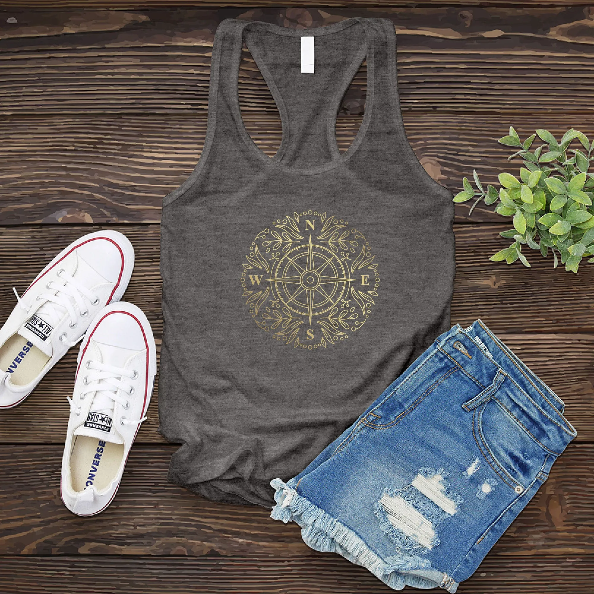 Flora Compass Women's Tank Top