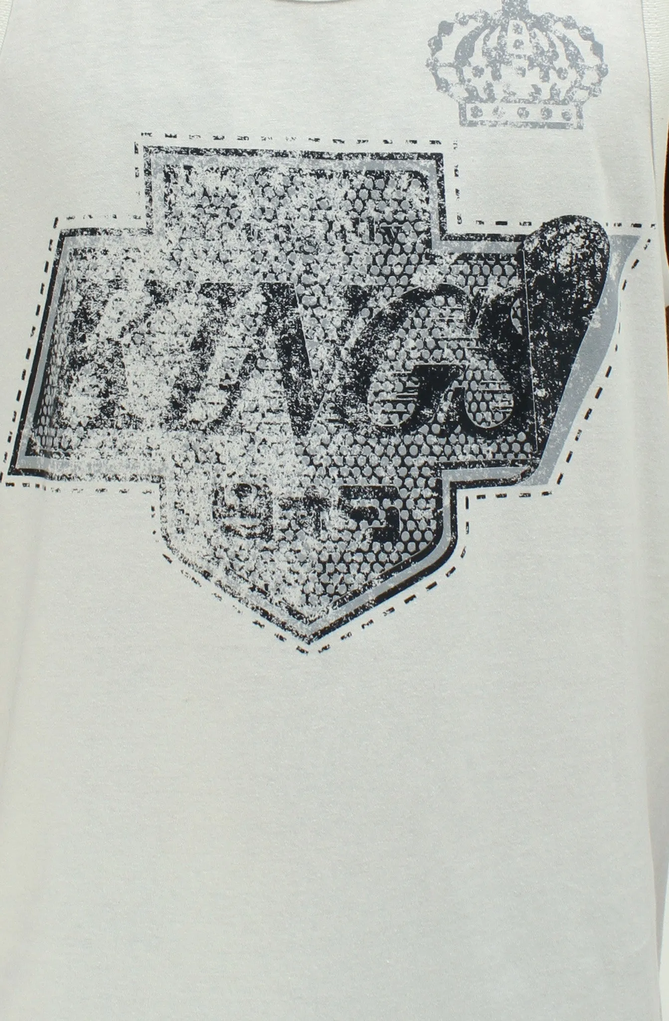 Fly Kings White Vintage Tank Top