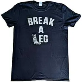 Foo Fighters Unisex T-Shirt: Break A Leg (Back Print) (Ex-Tour)