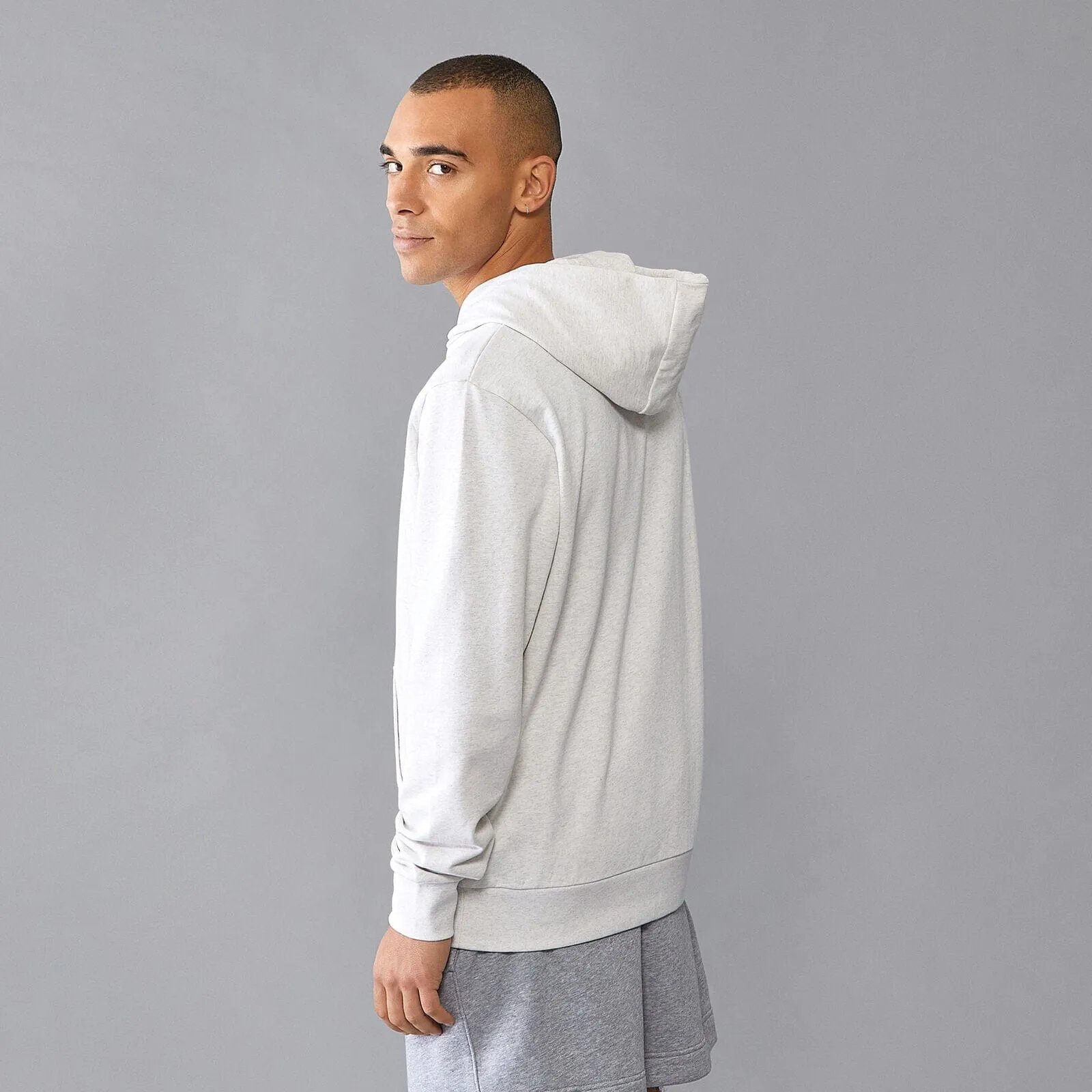 Formula 1 Tech Relaxed Fit Boucle Hoodie - Grey/White