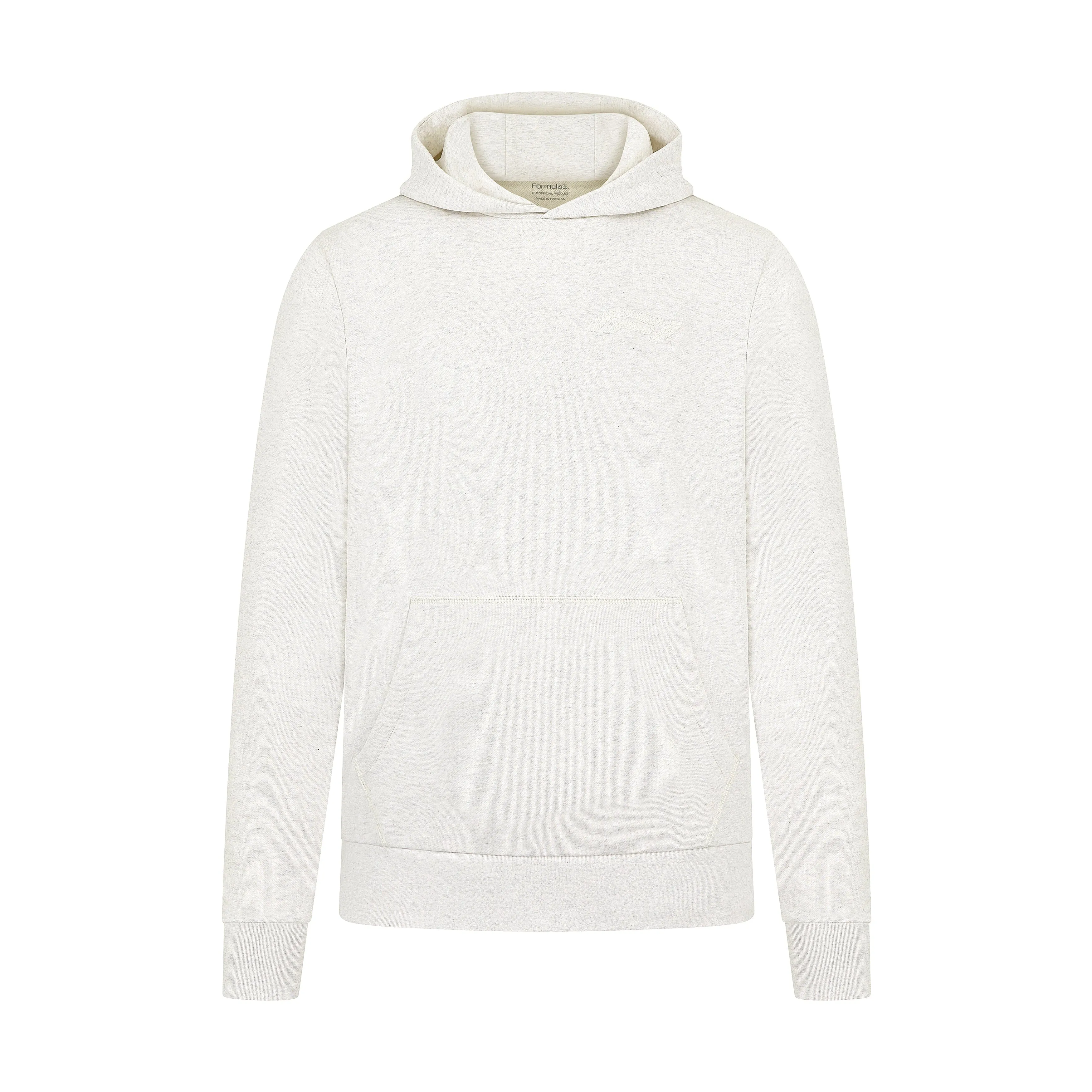 Formula 1 Tech Relaxed Fit Boucle Hoodie - Grey/White