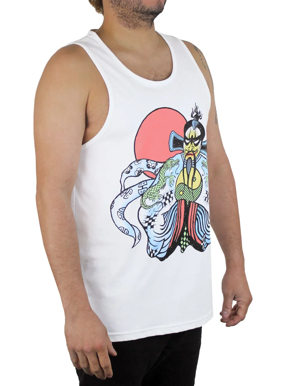 Fu Manchu Shirt - Tank Top or T-Shirt