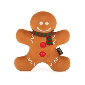 Gingerbread Man Dog Plush Toy