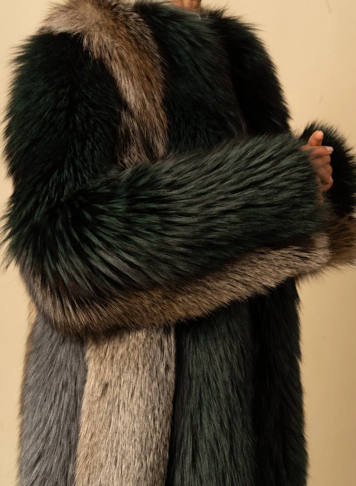 Greenwood Luxe Fox Fur Coat