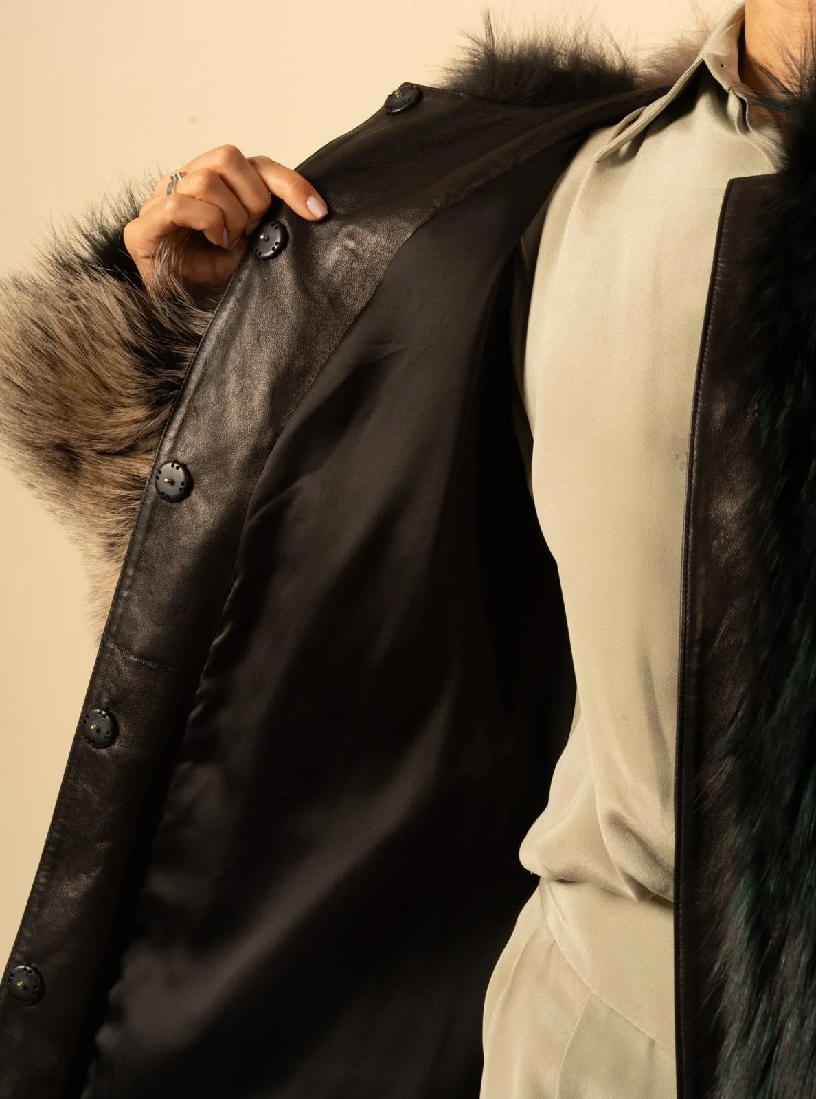 Greenwood Luxe Fox Fur Coat