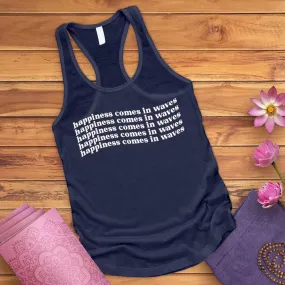 Happiness Comes In Waves Tank Top