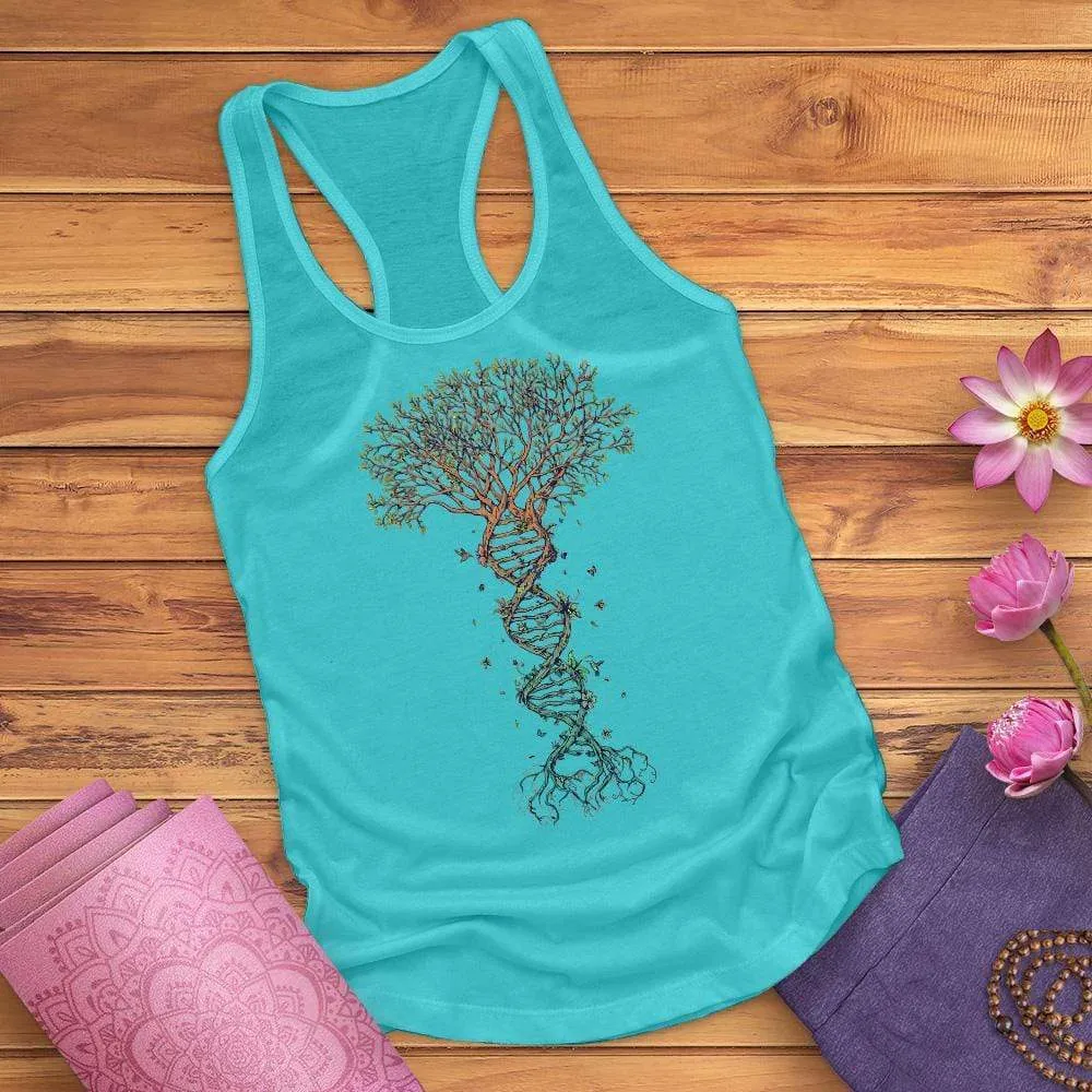 Helix Tree Of Life Racerback Tank Top