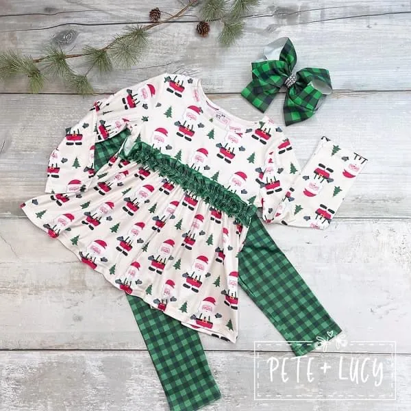 Hello Santa Two Piece Set