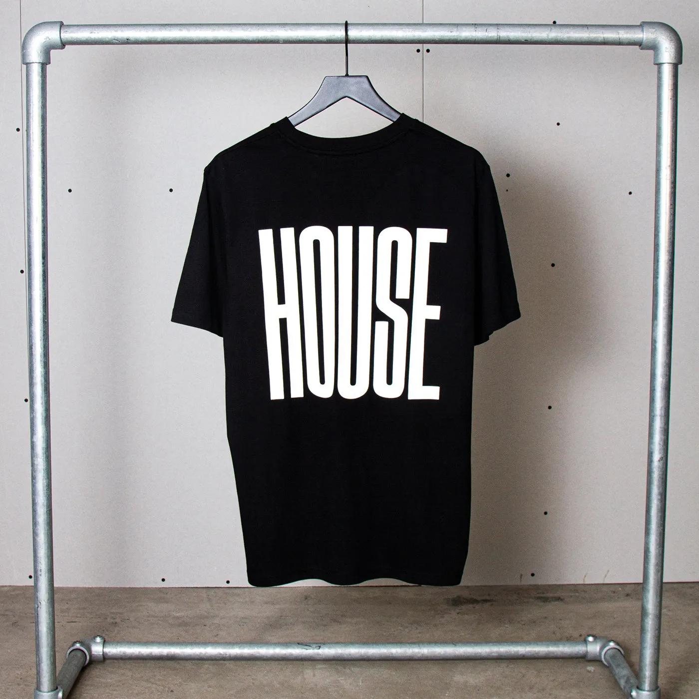 Higher House Back Print - Tshirt - Black