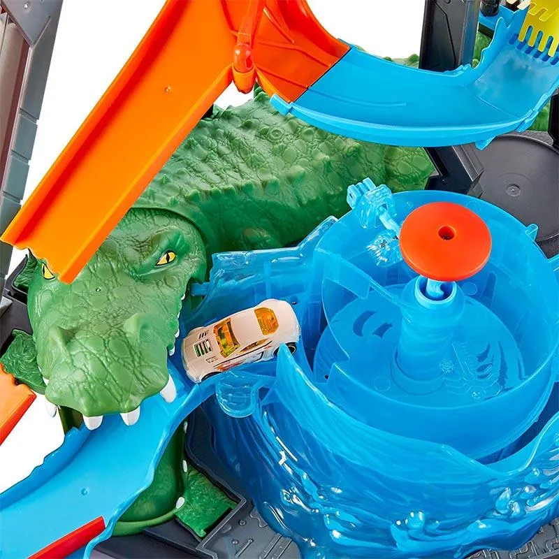 Hot Wheels Ultimate Gator Car Wash