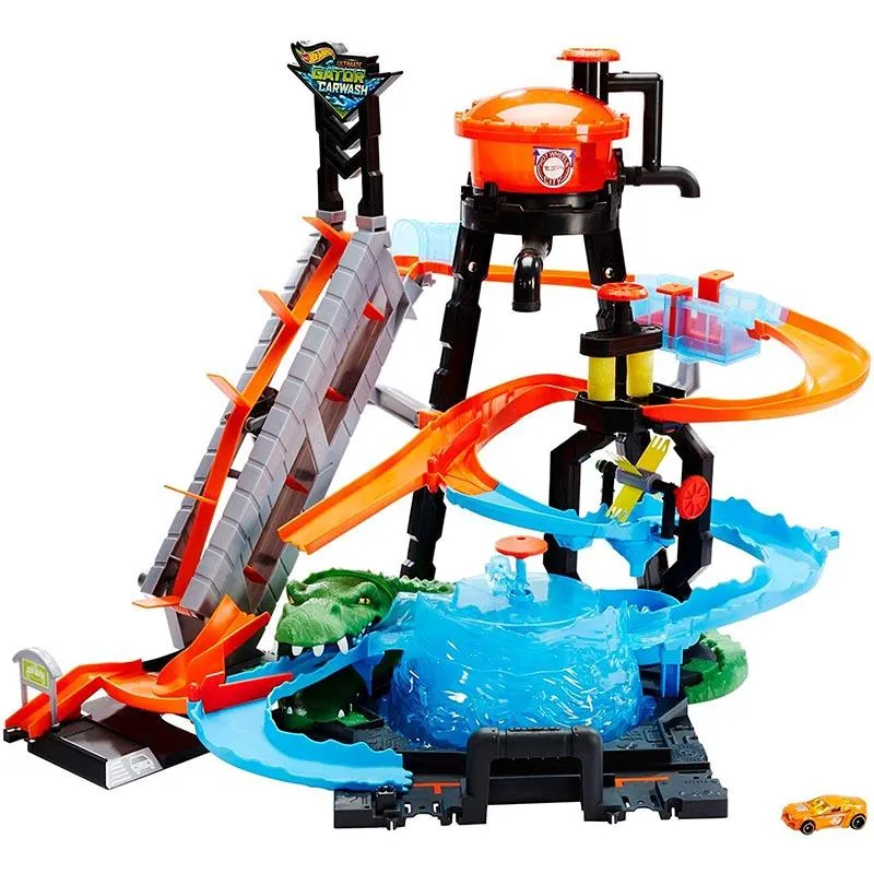 Hot Wheels Ultimate Gator Car Wash