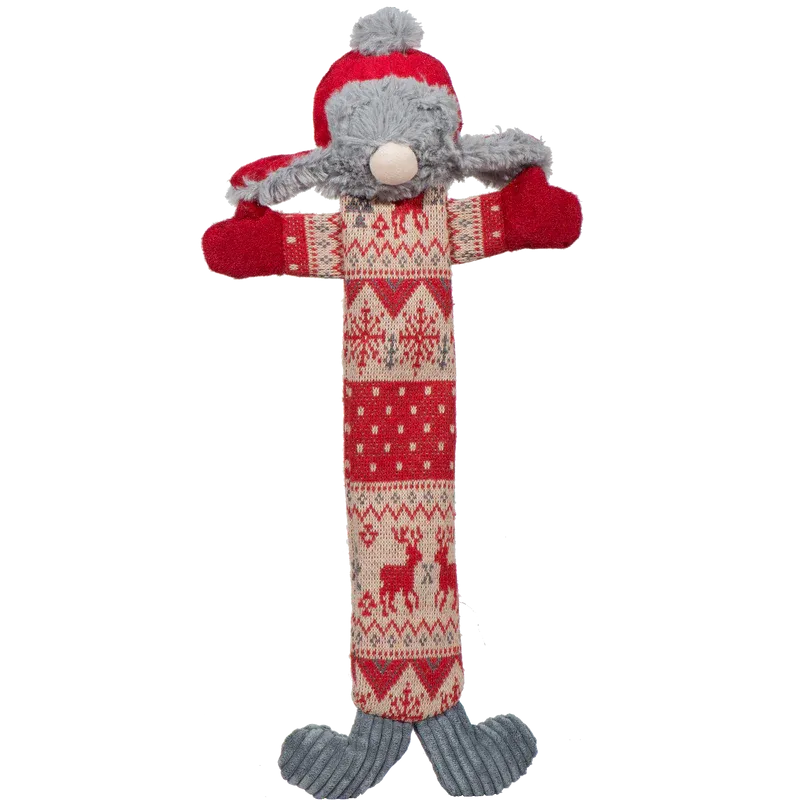 Huggle Hounds Long & Lovelie Trapper Hat Santa Gnome