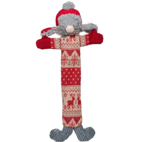 Huggle Hounds Long & Lovelie Trapper Hat Santa Gnome