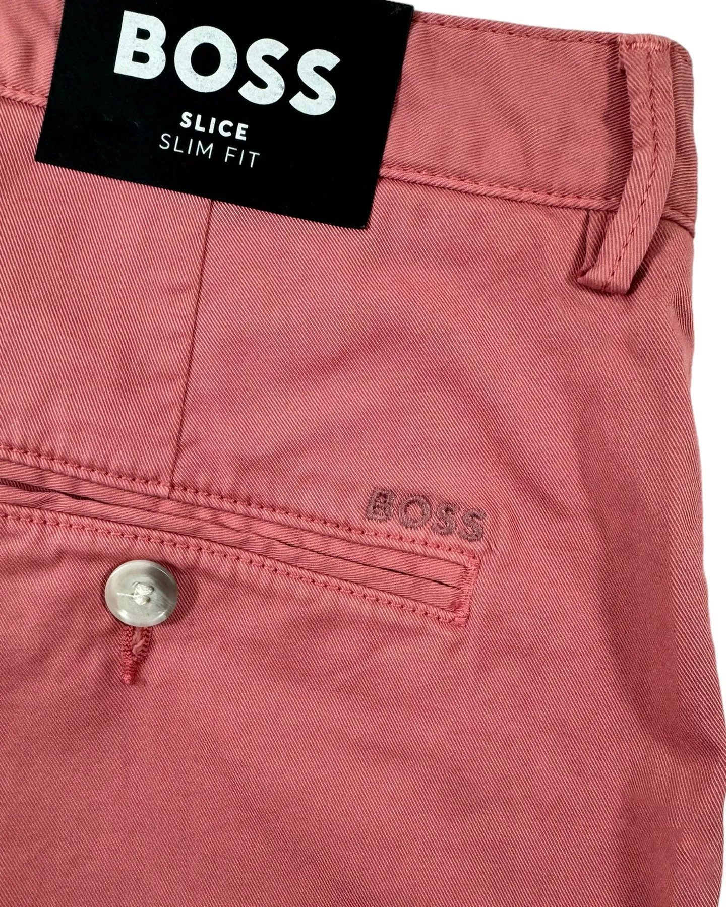 Hugo Boss Shorts Slim Fit Pink EU 48/ 32 SALE