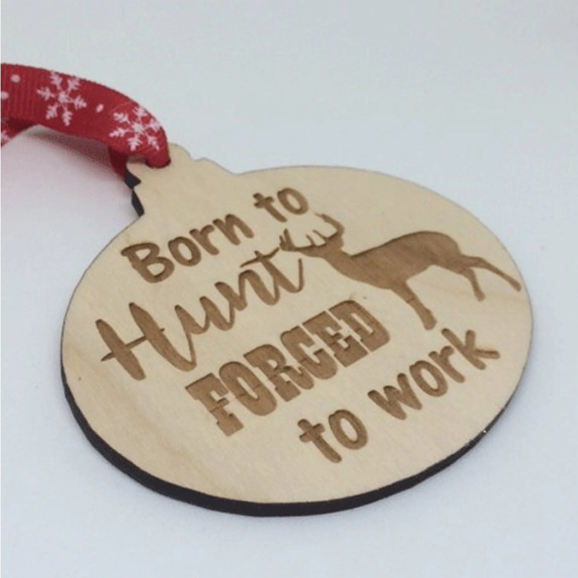 hunting Christmas ornament gift