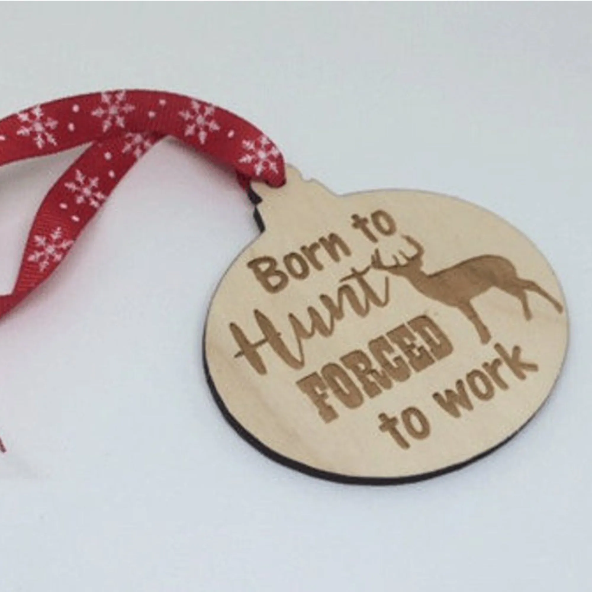 hunting Christmas ornament gift