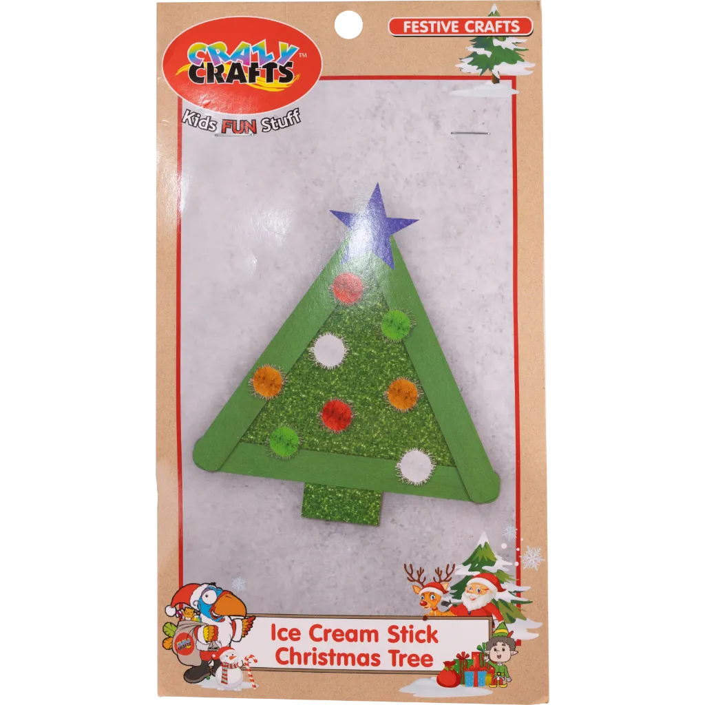 Ice Cream Stick Christmas Tree