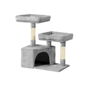 i.Pet Cat Tree Tower Scratching Post Scratcher Wood Condo House Bed Trees 69cm