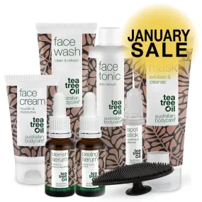 January Sale on Facial Care — Package Deals on Nourishing Skin Products