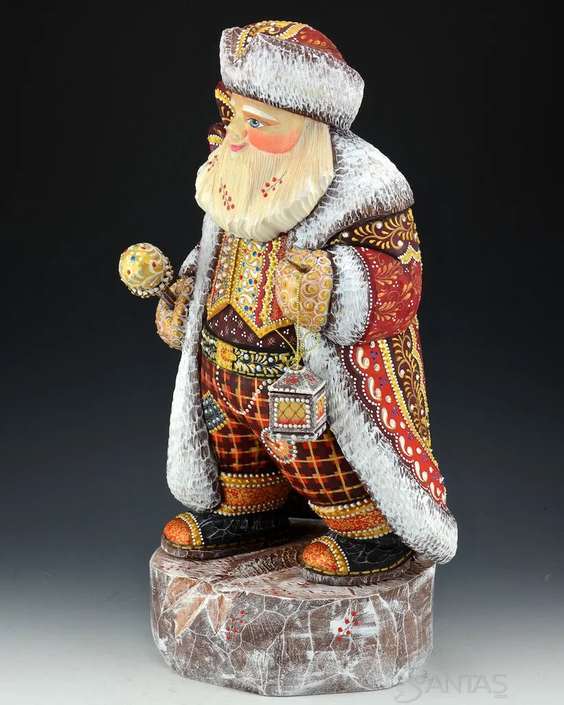 Joyful Journey Wooden Russian Santa 17 inches