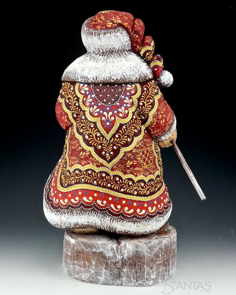 Joyful Journey Wooden Russian Santa 17 inches