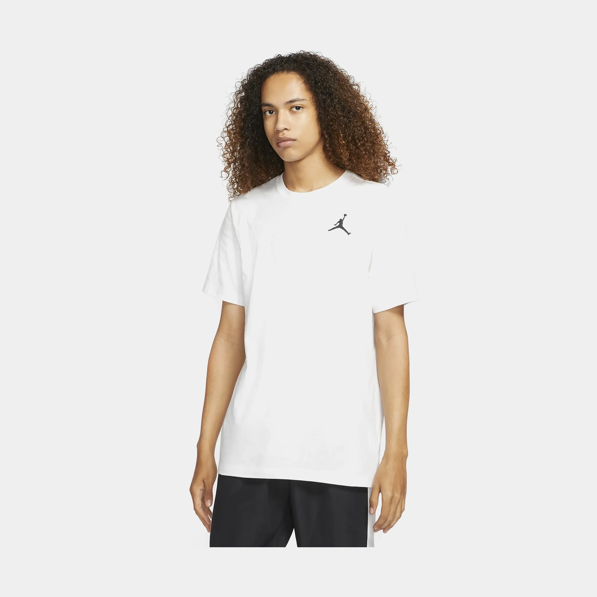 Jumpman EMB Tee Mens Tshirt (White)