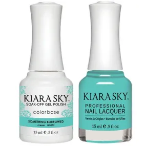 Kiara Sky All-in-One Gel   Polish Duo - 5073 Something Borrowed