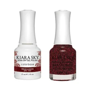 Kiara Sky Classic Gel & Polish Duo - #552 Dream Illusion