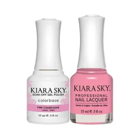 Kiara Sky Classic Gel & Polish Duo - #565 Pink Champagne