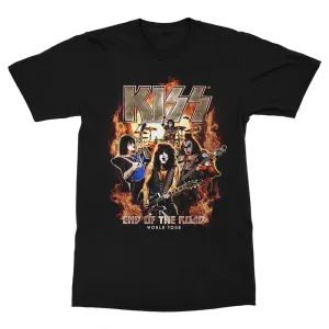 KISS On Fire T-Shirt