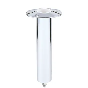 Lee's 0 Degree Stainless Steel Swivel Base Flush Mount Rod Holder - Extra Long Tube 2.25" OD X 14.5" Tube [RH577XL]