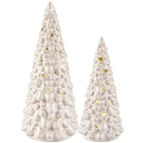 Lighted Christmas Tree Set