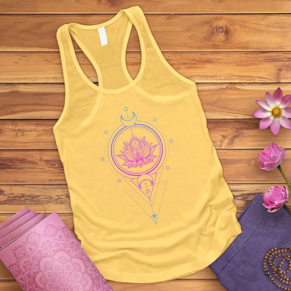 Lotus Flower Mandala Tank Top