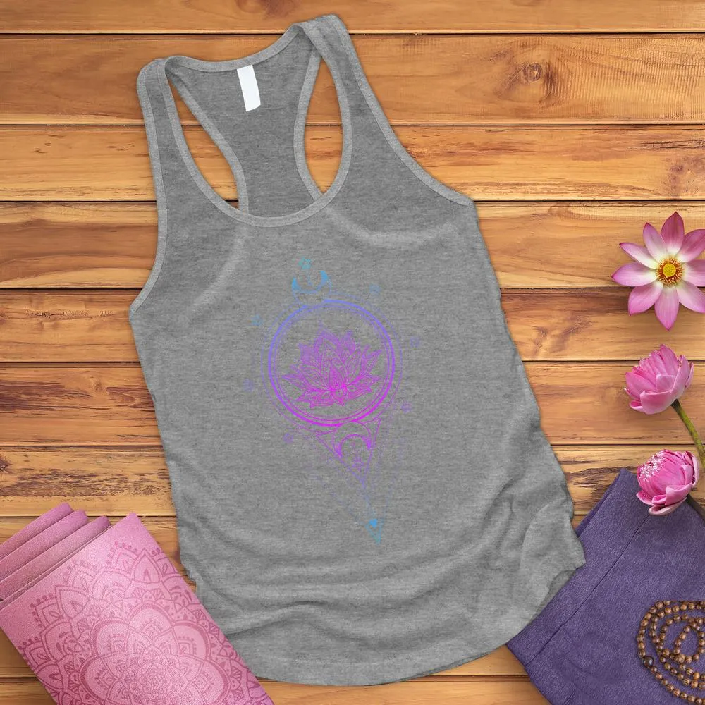 Lotus Flower Mandala Tank Top