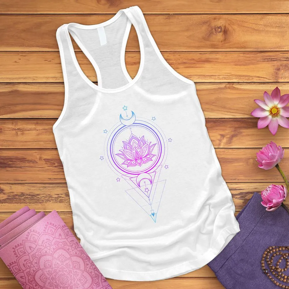 Lotus Flower Mandala Tank Top