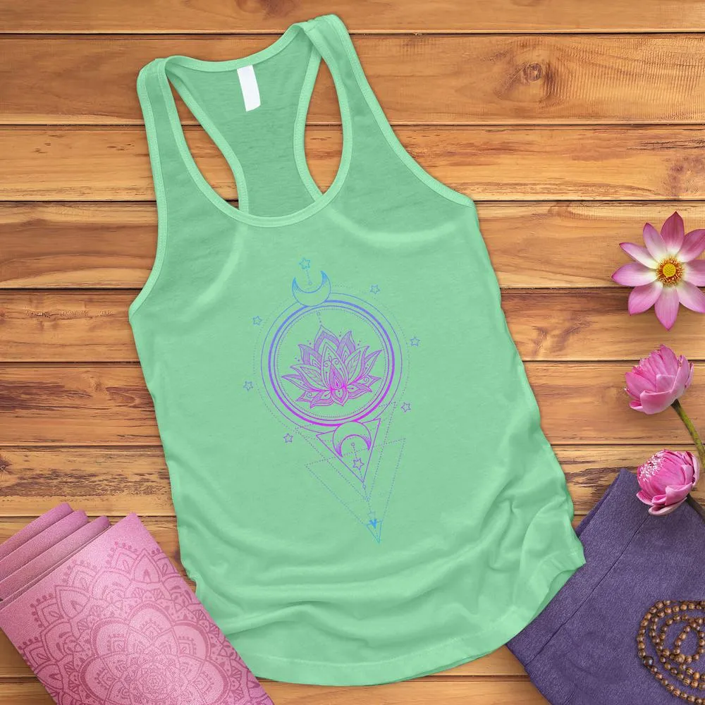 Lotus Flower Mandala Tank Top