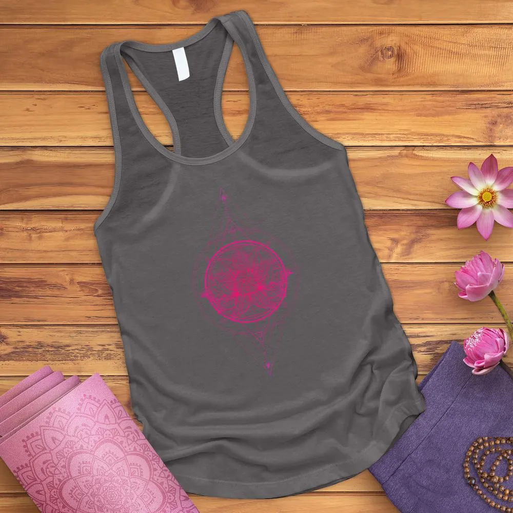 Lotus Flower Triangle Tank Top