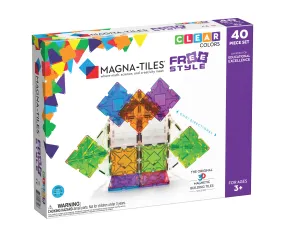 Magna-Tiles Freestyle 40 Piece Set