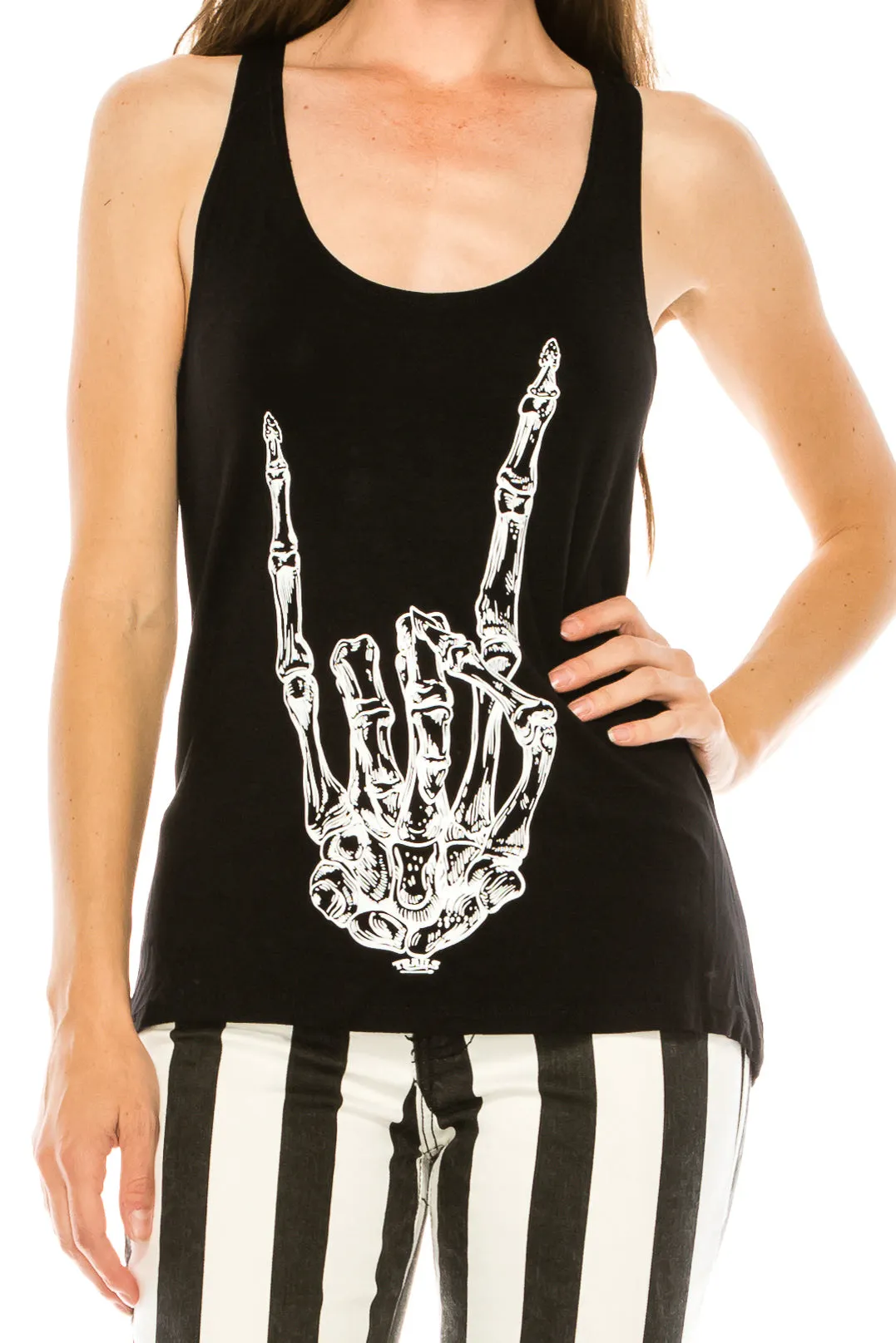 METAL FINGERS TANK TOP