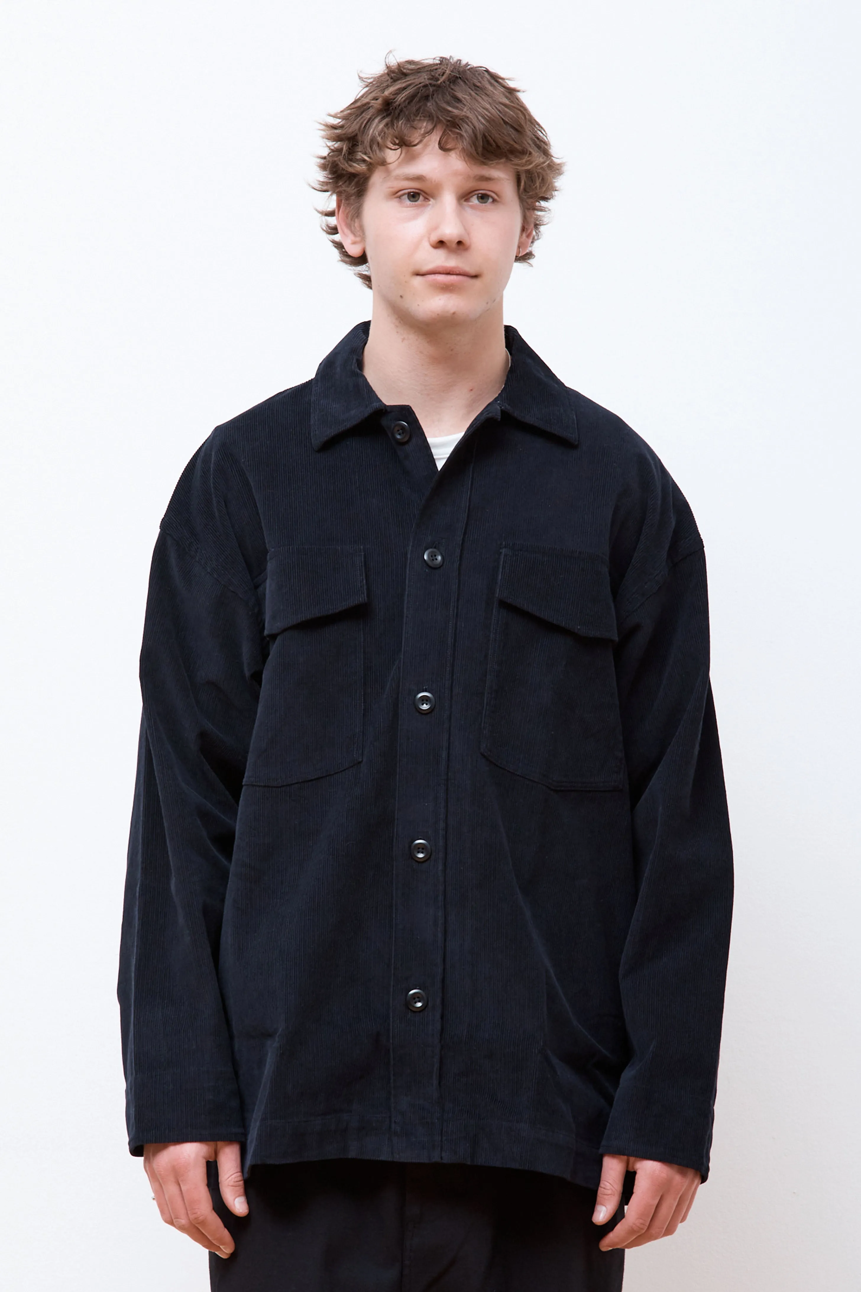 MHL Long Overshirt Black