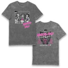 Monster High GRADUATION TOUR Vintage Style Adult Unisex T-Shirt Tee