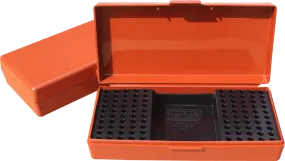 MTM 22LR Match Ammo Box Rust - 100 Rnd